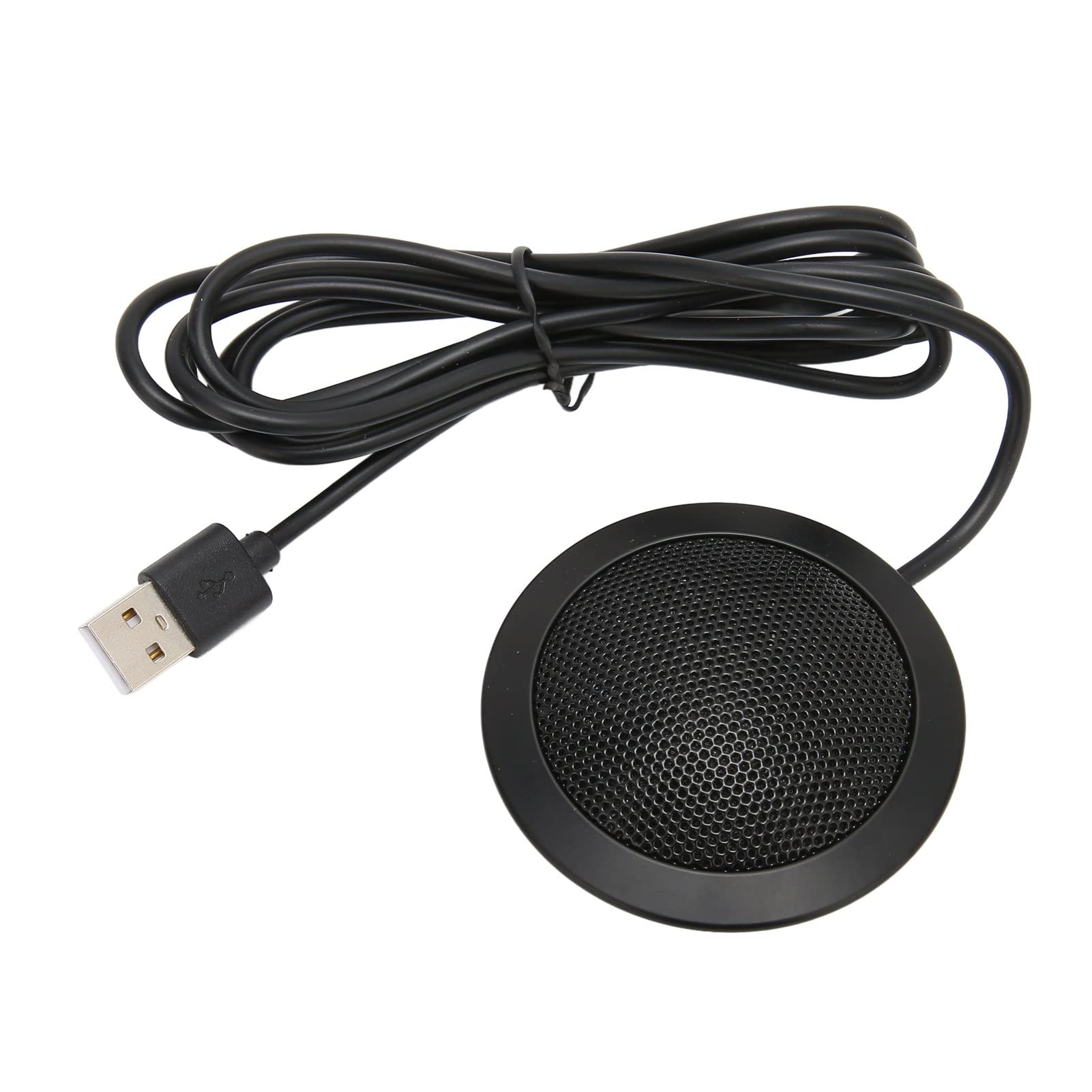 Grcfumo 360° Omnidirectional Conference Microphone for PC & Laptop - Crystal Clear Voice Capture for Online Meetings, Gaming & Podcasting