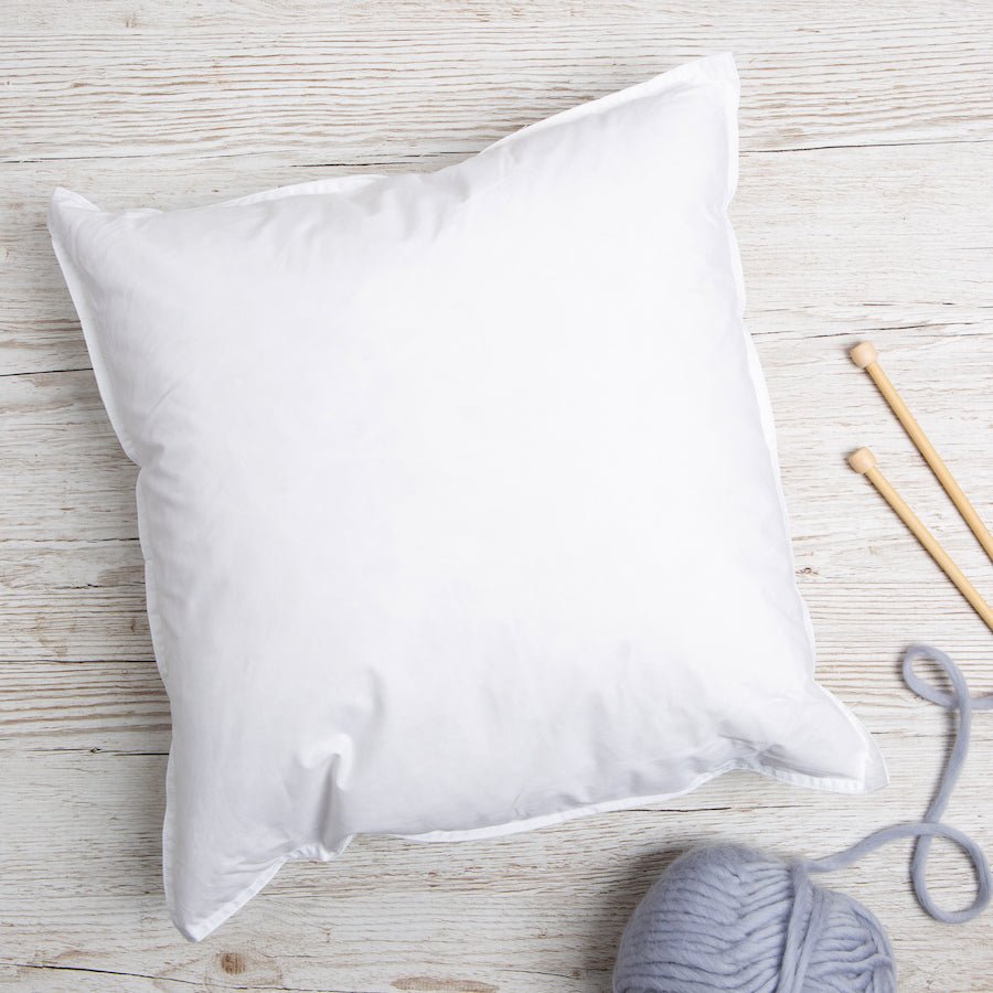 Premium Square Cushion Insert - Soft & Comfortable Foam Pillow Filler for Sofa, Bed, Chair - Home Decor & Interior Design Accessories