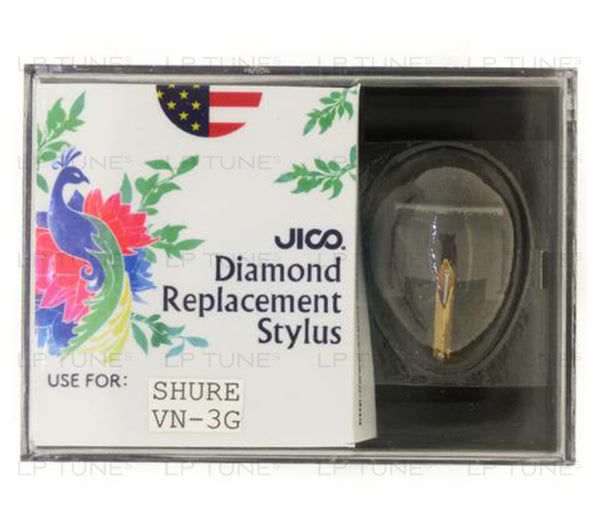 Shure VN 3G Stylus Replacement by JICO - High-Quality Needle for Turntables & Record Players - Perfect for DJs, Audiophiles & Vinyl Collectors
