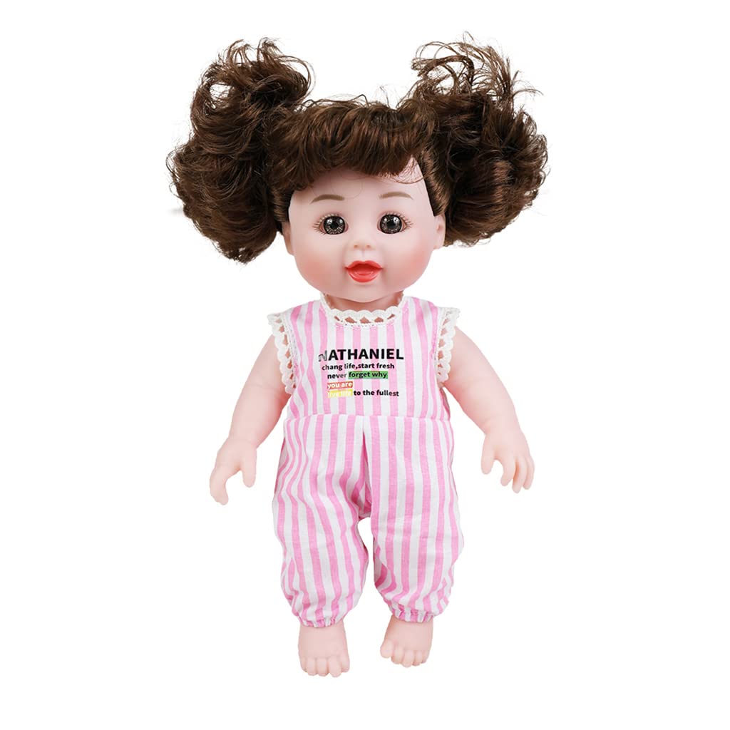 Smart Singing Baby Doll 25cm - Cute Sleeping Reborn for Early Childhood Education & Playtime Fun
