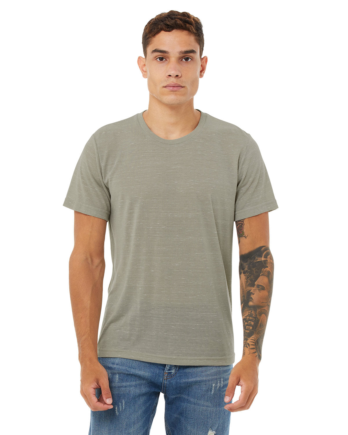 Bella + Canvas 3650 Unisex Poly Cotton Short Sleeve T-Shirt - Soft Comfortable Tee for Men & Women - Perfect for Casual Wear, Screen Printing & Everyday Outfits
