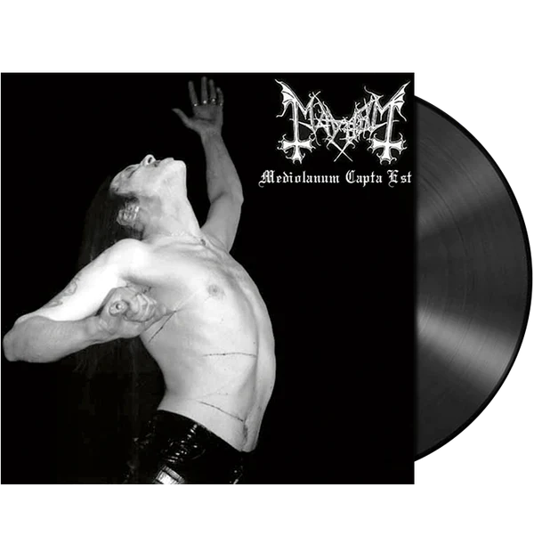 Mayhem - Mediolan M Capta Est Vinyl LP | Limited Edition Black Metal Record | Perfect for Collectors & Music Enthusiasts