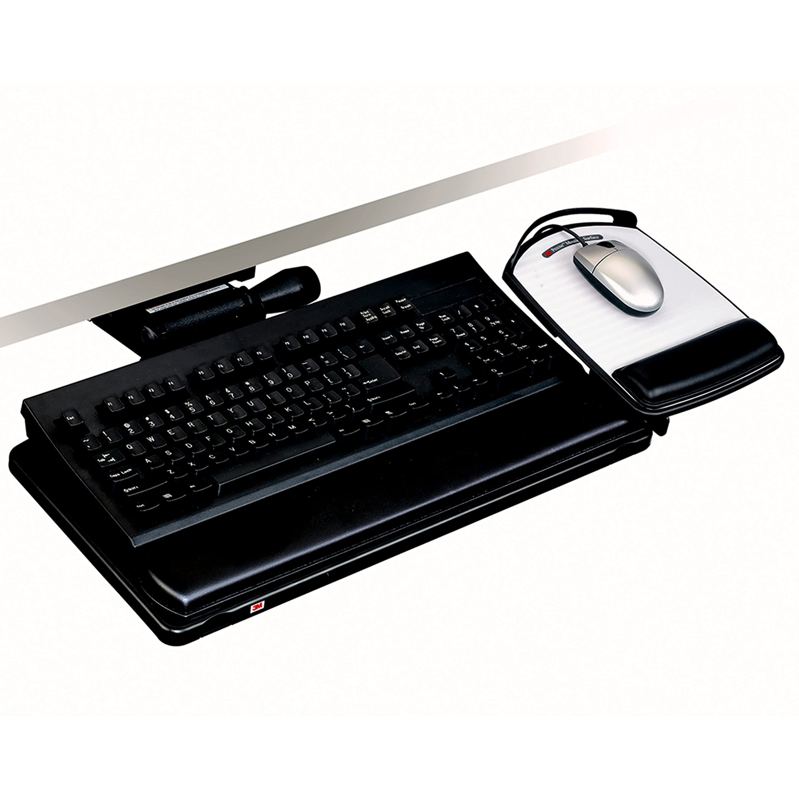 3M AKT150LE Easy-Adjust Keyboard Tray with 23