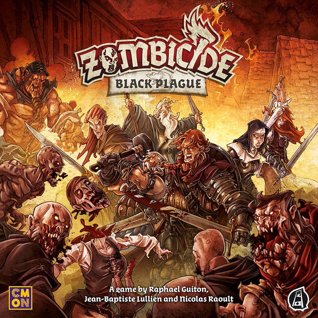 Zombicide: Black Plague - Fantasy Zombie Board Game for Adults & Teens | Cooperative Strategy Game for Game Nights & Parties