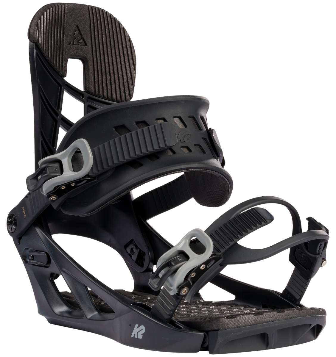 2023 K2 Sonic Snowboard Bindings - Lightweight & Responsive for All-Mountain Riding - Perfect for Freestyle & Powder Snowboarding