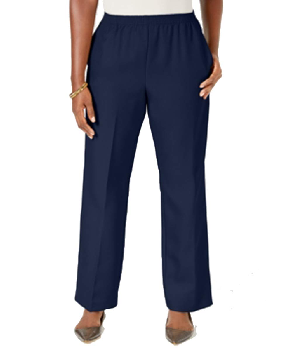 Karen Scott Pull-On Pants - Intrepid Blue XL for Casual Wear