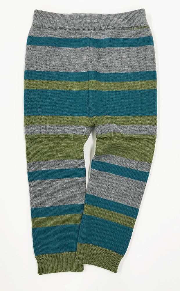 Sloomb Playwoolies Solids & Stripes - Organic Cotton Baby Play Clothes for Soft & Safe Playtime - Perfect for Daycare, Home Play & Sensory Development