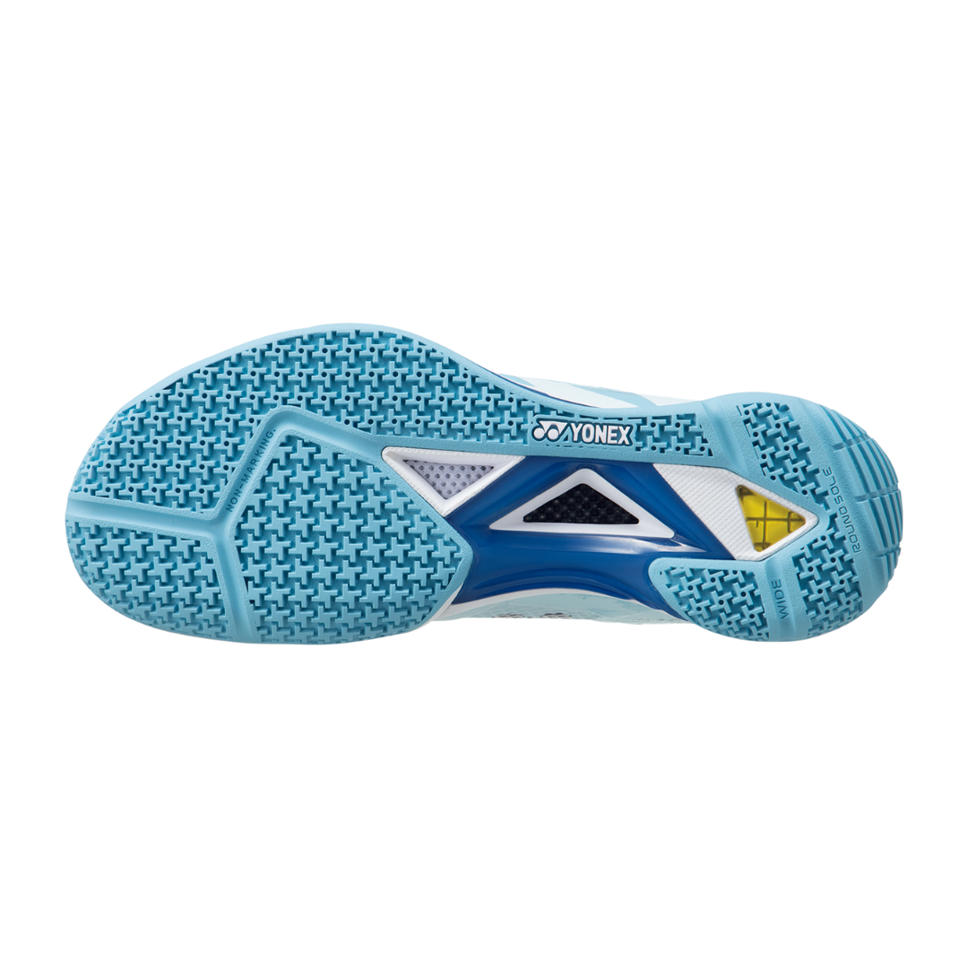 Yonex Power Cushion Eclipsion Z3 Wide Men's Tennis Shoes - Light Blue - Breathable & Supportive Court Shoes for Badminton, Squash & Indoor Sports