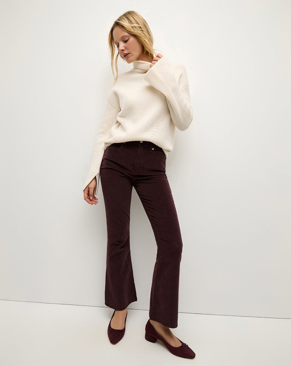 Cecile Suede Ballet Flats for Women - Comfortable Slip-On Shoes for Work, Office & Casual Wear