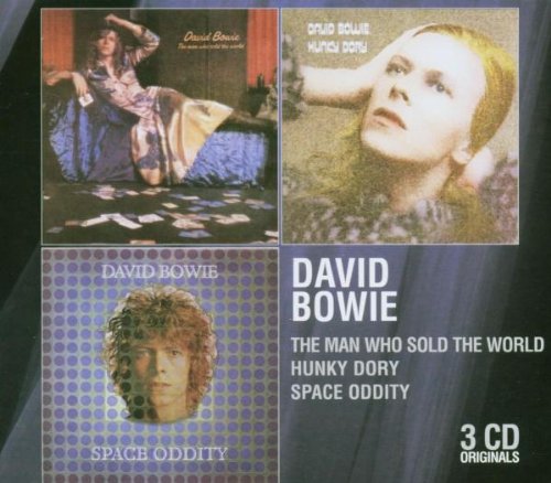David Bowie Vinyl Records - Space Oddity, Hunky Dory, The Man Who Sold the World - Classic Rock Albums for Music Collectors & Home Decor