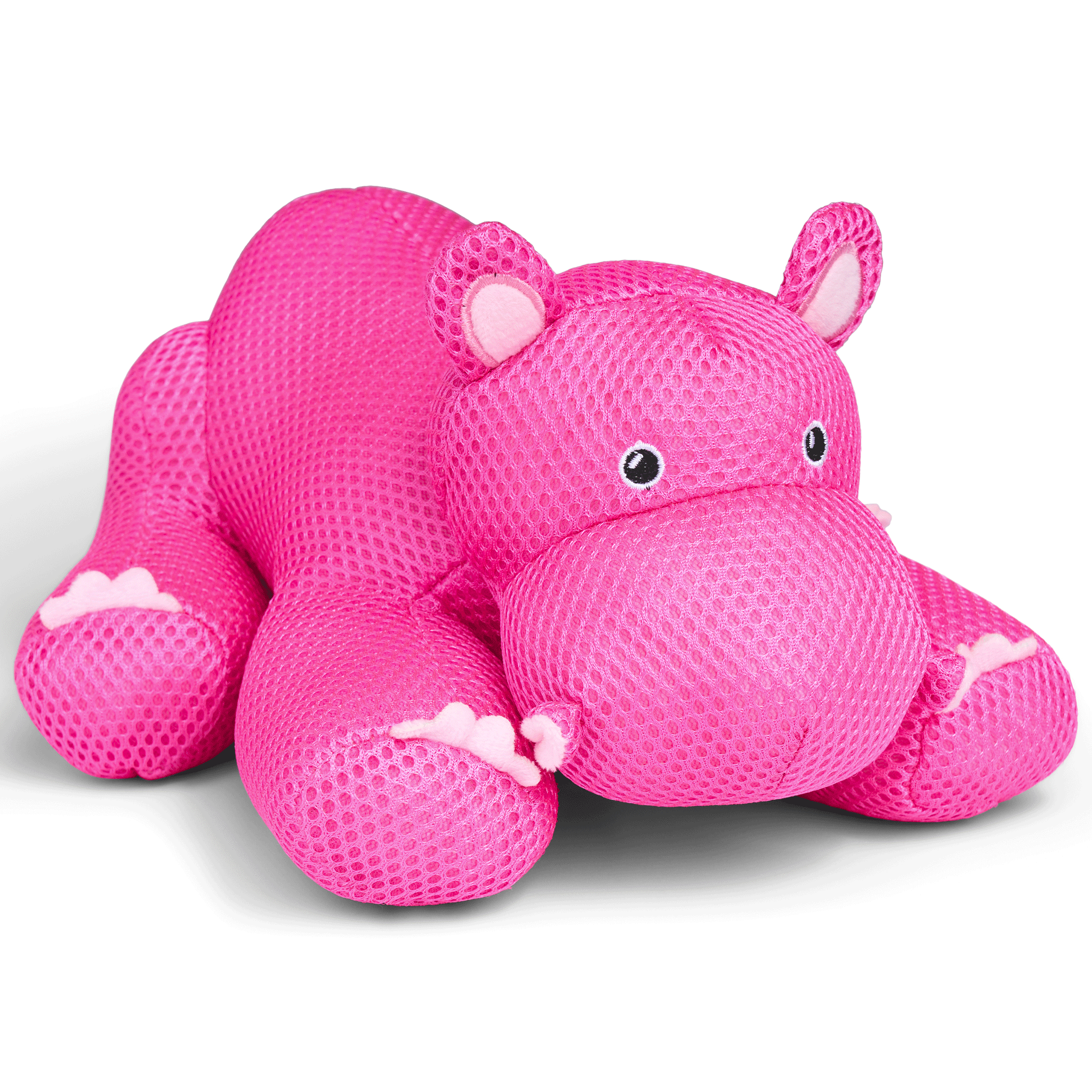 Canada Pooch Chill Seeker Hippo Dog Toy - Durable Chew Toy for Small & Medium Dogs - Perfect for Indoor Play, Outdoor Fetch & Teething Puppies
