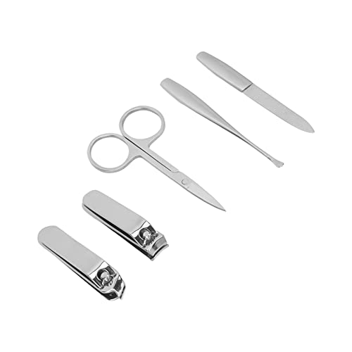Professional Pedicure & Manicure Kit - 12-Piece Nail Care Set with Curved Scissors for Home Spa, Salon & Travel | Perfect for At-Home Nail Treatments, Gifts & Self-Care Routines