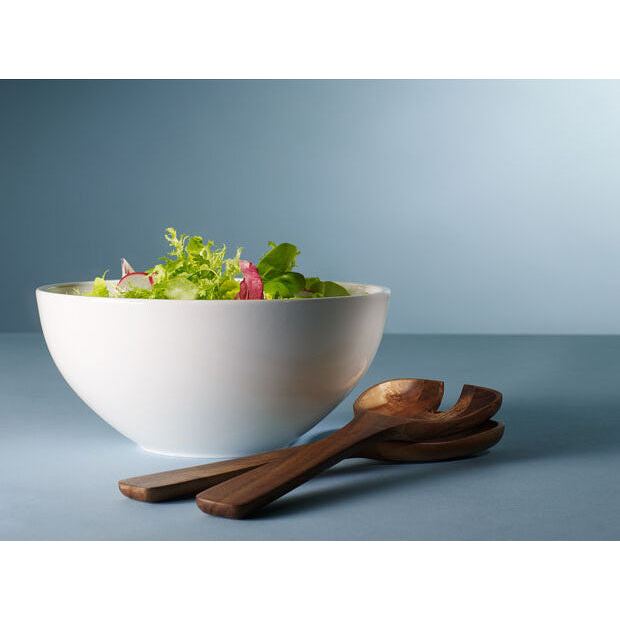 Villeroy & Boch Prime 12.25 Oz White Salad Bowl - Elegant Dinnerware for Restaurants, Home Dining & Entertaining