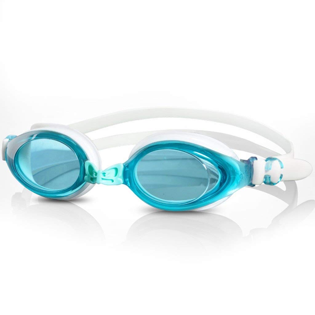 ZYZMH Adjustable Unisex Adult Swimming Goggles - Anti-Fog, UV Protection, Comfortable Swim Glasses for Men & Women (Color: Blue) - Perfect for Pool, Beach & Competitive Swimming