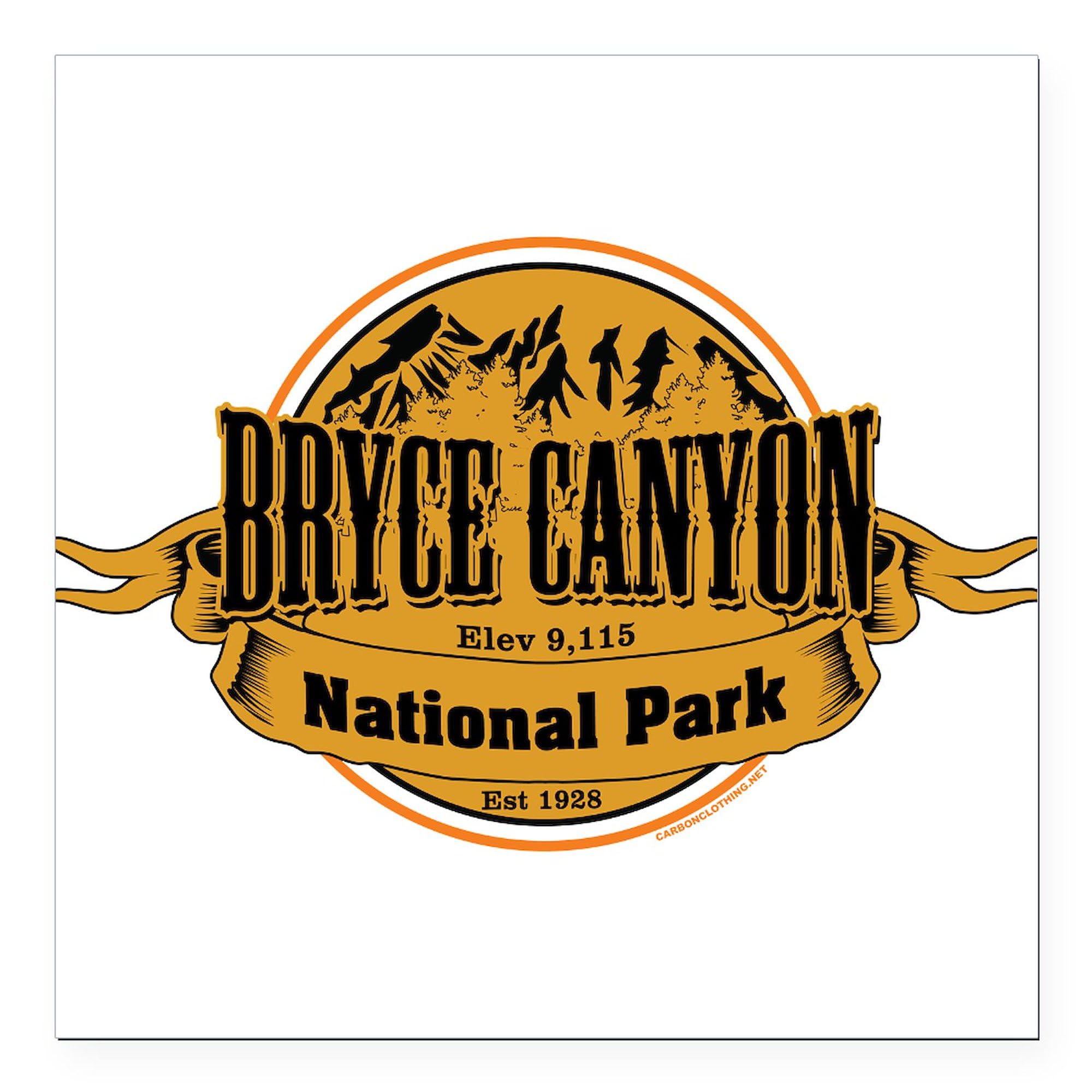 Bryce Canyon 2 Square Car Magnet 3