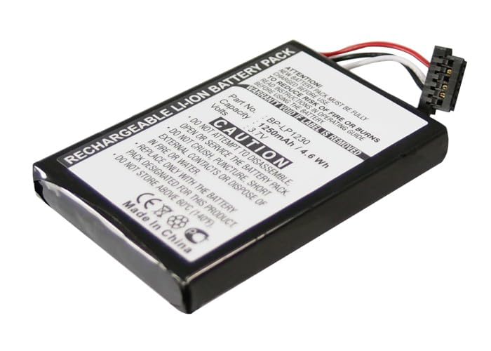 Synergy Digital GPS Battery - High Capacity 1250mAh Li-ion 3.7V Replacement for Navman G025M-AB & Mitac 541380530005 - Perfect for Car Navigation, Outdoor Adventures & Long Road Trips