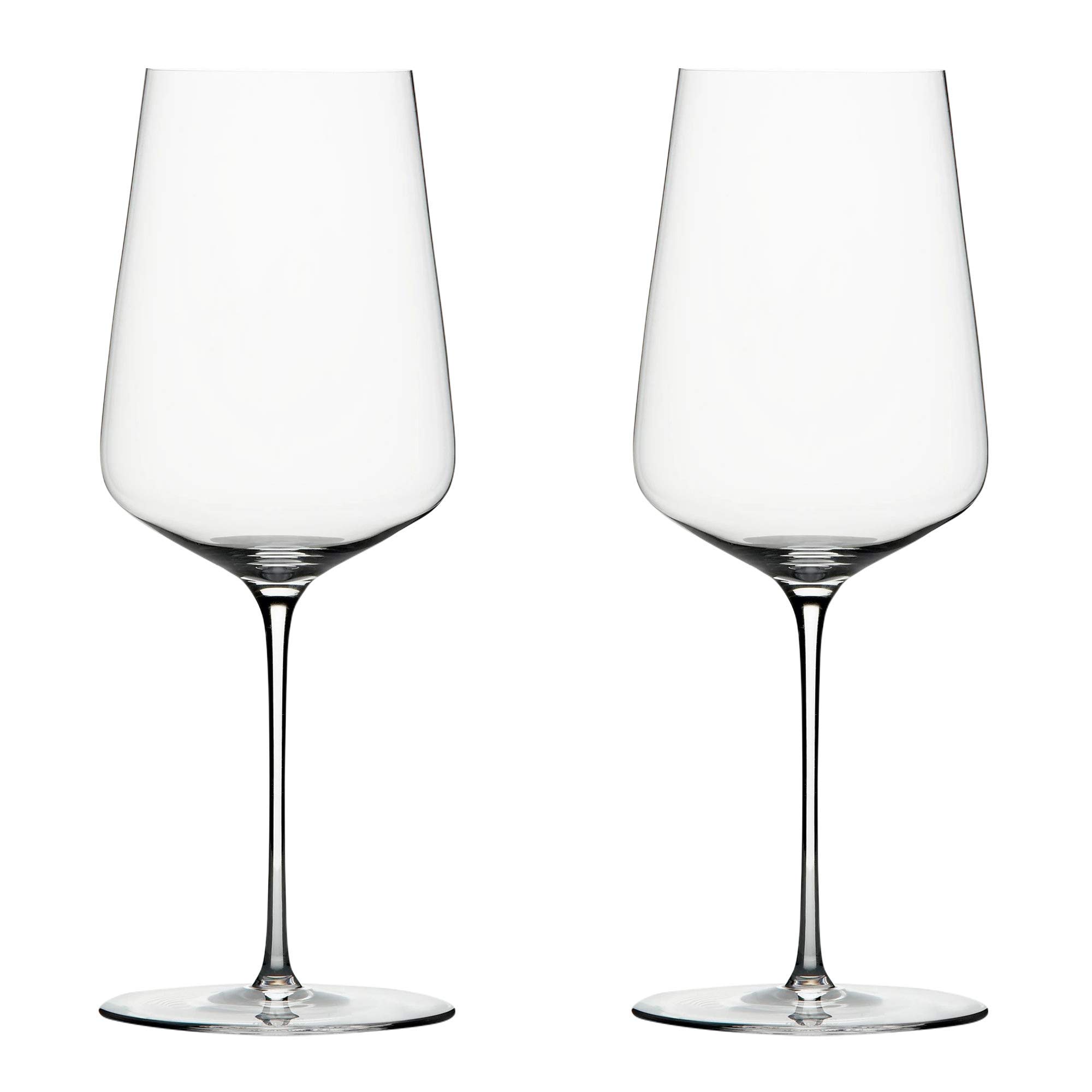 Premium Zalto Denk'Art Universal Hand-Blown Crystal Wine Glasses Set of 2 - Elegant Stemware for Red & White Wines, Perfect for Dinner Parties & Romantic Evenings