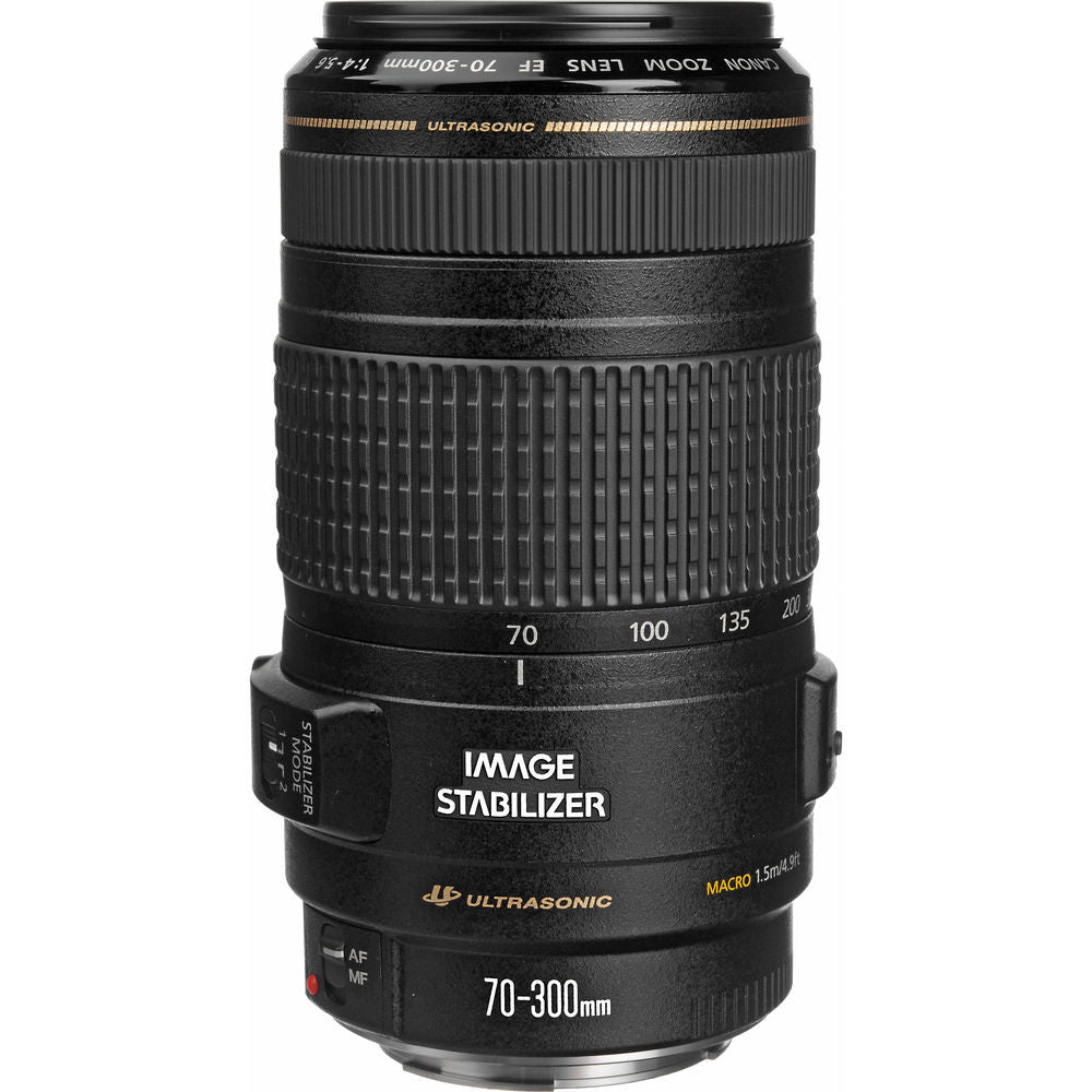 Canon EF 70-300mm f/4.5-5.6 IS USM Telephoto Zoom Lens for DSLR Cameras - Professional Photography, Wildlife & Sports Shooting, Travel & Outdoor Adventures