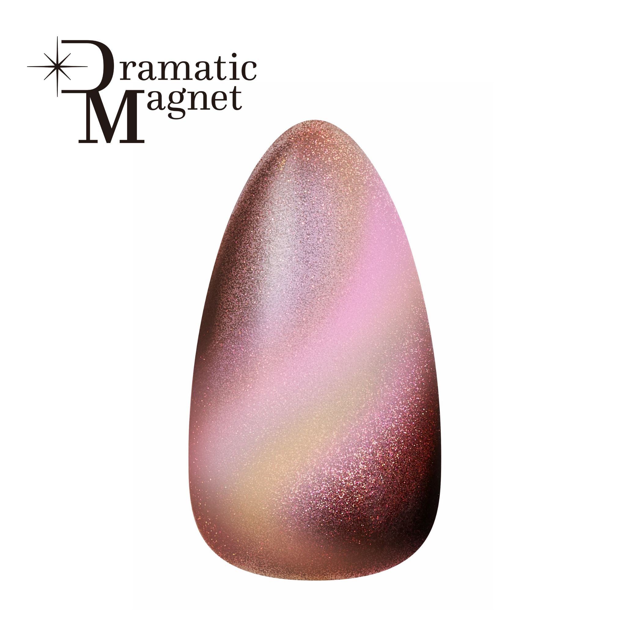 Kokoist Dramatic Magnet DR 08 Dramatic Chestnut Nail Gel Polish - Long Lasting, High Shine Professional Nail Art Gel for Salon & Home Manicure - Perfect for Special Occasions & Everyday Wear
