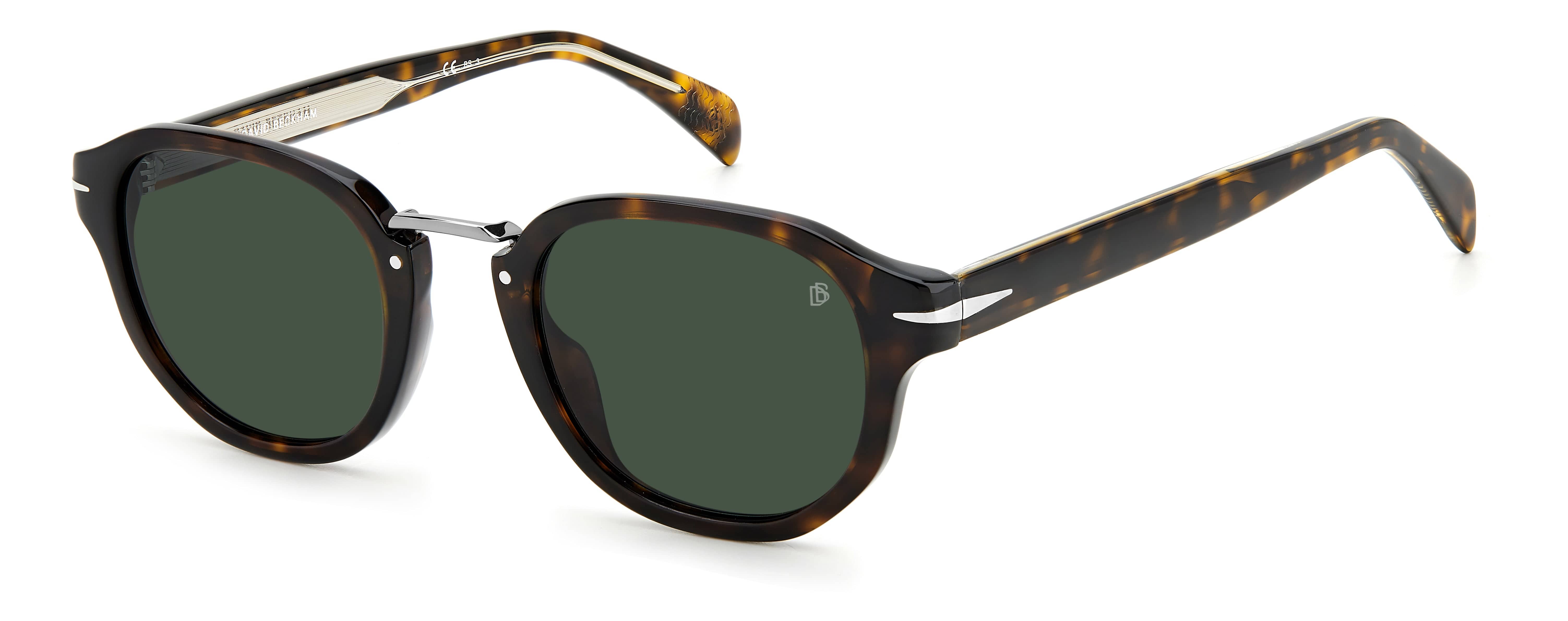 David Beckham DB 1077/S 45Z 5023 Polarized Sunglasses for Men - UV Protection Aviator Style Shades - Perfect for Driving, Beach & Outdoor Activities