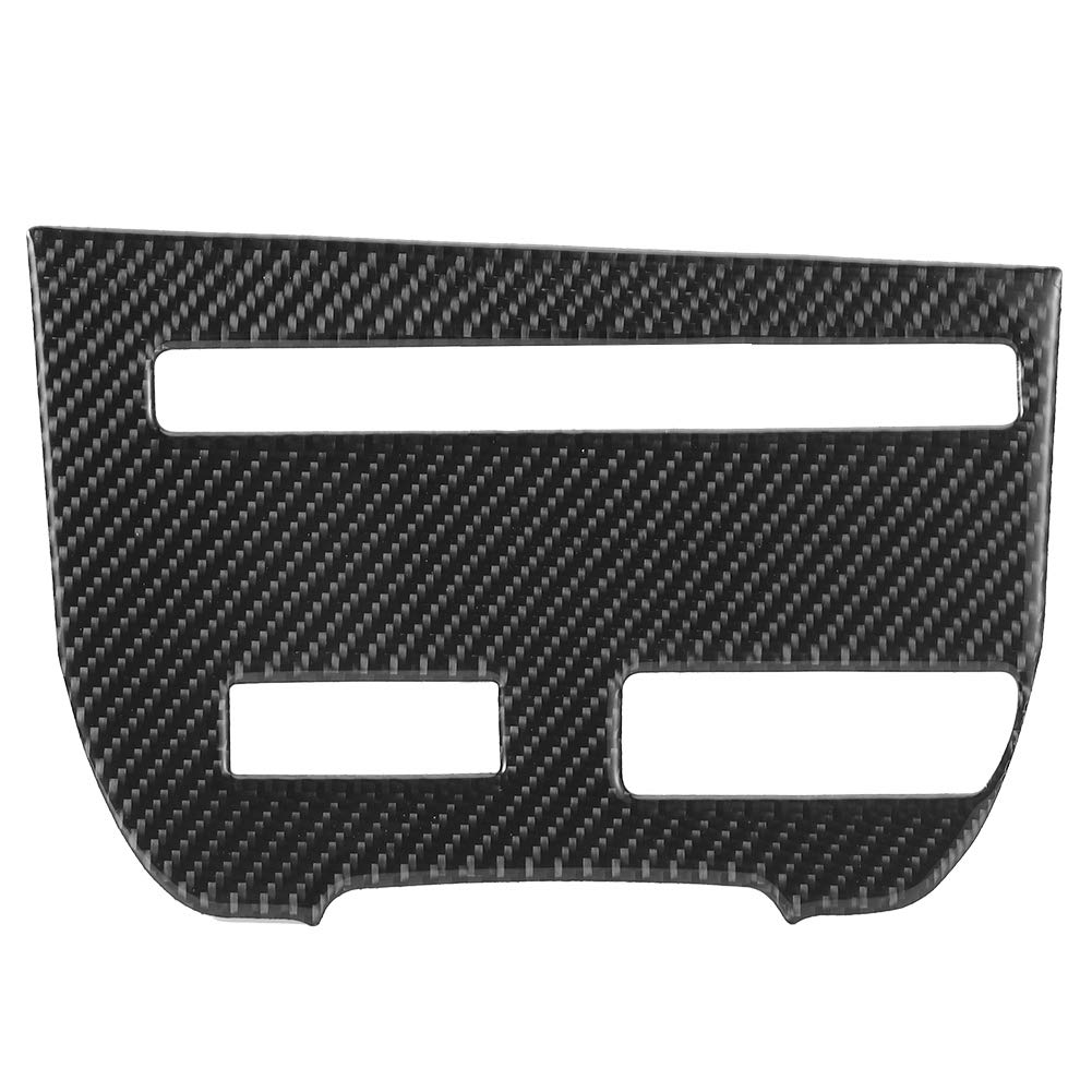 Carbon Fiber Console Trim Sticker for Nissan GTR R35 2008-2016 - Interior Accessories Upgrade Kit for Car CD Player & Dashboard Decoration