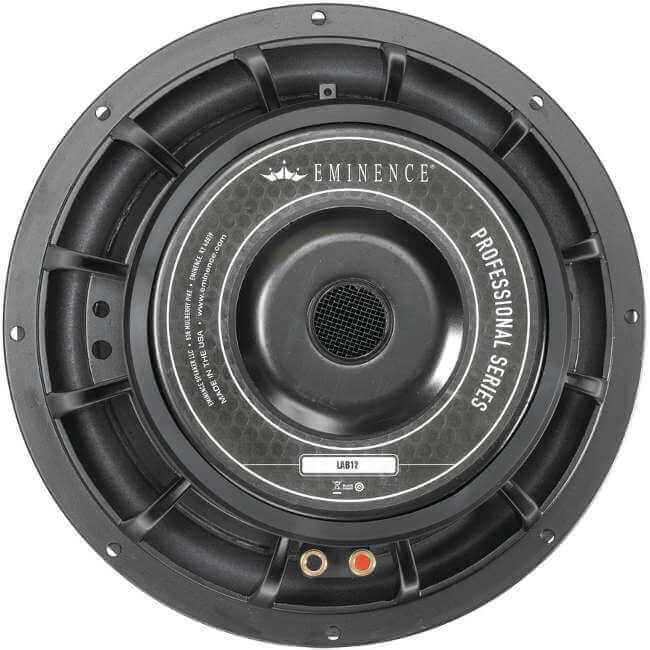 Eminence LAB 12 6 Ohm 400W Professional Audio Subwoofer Speaker - Perfect for Home Theater, DJ Setup, and Live Sound Systems