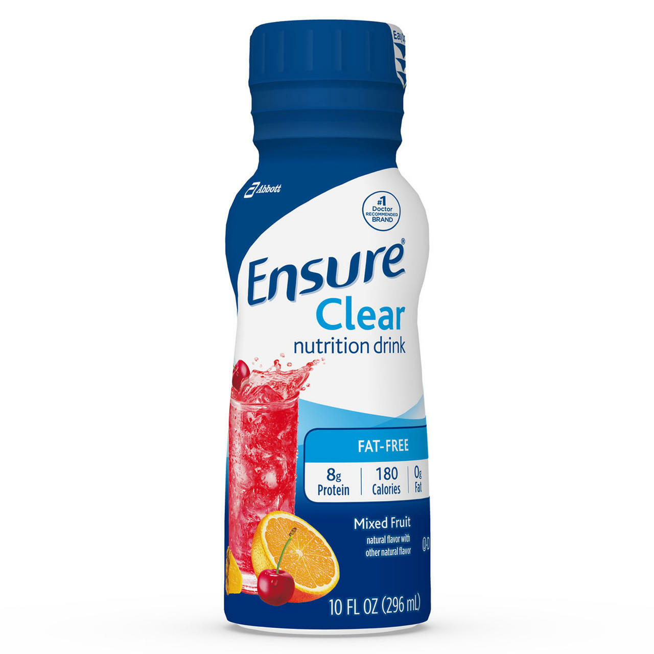 Ensure Clear Nutrition Drink - High Protein Meal Replacement Shake for Adults & Seniors - Gluten-Free, Lactose-Free, Low Sugar - Perfect for Weight Management, Post-Surgery Recovery & Busy Lifestyles