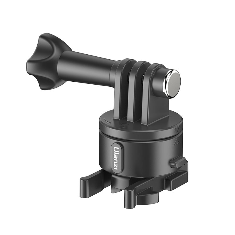 Ulanzi Go Quick II Mount Adapter - Universal Quick Release Plate for DSLR Cameras, Mirrorless Cameras & Action Cameras - Perfect for Vlogging, Travel Photography & Outdoor Adventures