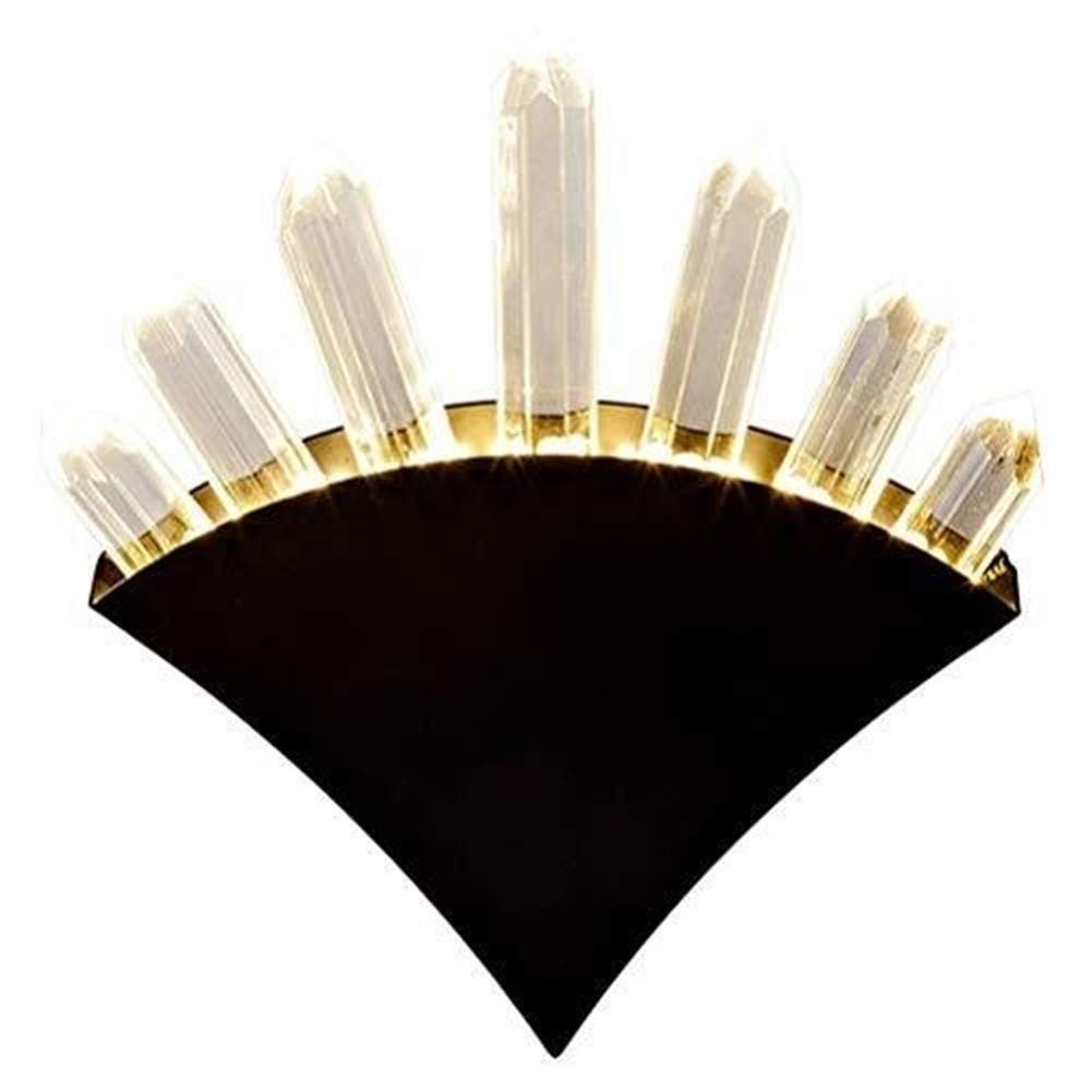 Modern LED Wall Sconce with Elegant Crystal Design - Energy Saving Bedside Lamp for Bedroom, Living Room, Office & Study - Perfect for Romantic Ambiance, Reading Light & Home Decor