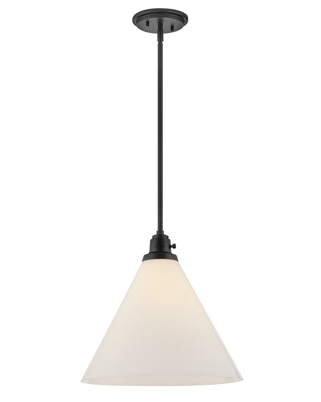 Arti Modern LED Pendant Light in Black - Energy Efficient Hanging Fixture for Kitchen Island, Dining Room, or Bedroom Lighting