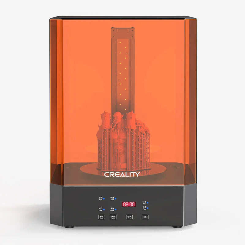 Creality UW-02 UV Resin Washing and Curing Machine for 3D Prints - Perfect for SLA/DLP Resin Model Cleaning and Curing