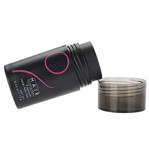 Best Hair Thickening Fibers for Men & Women - Instant Volumizing Hair Root Concealer for Short & Long Hair (Black) - Perfect for Work, Parties & Everyday Styling