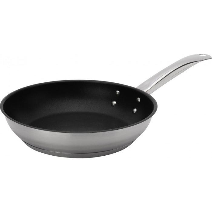 Browne 11 Elements Stainless Steel Non-Stick Excalibur Fry Pan - Professional Cookware for Sautéing, Frying & Perfect Seared Meals | Ideal for Home Chefs & Restaurant Use