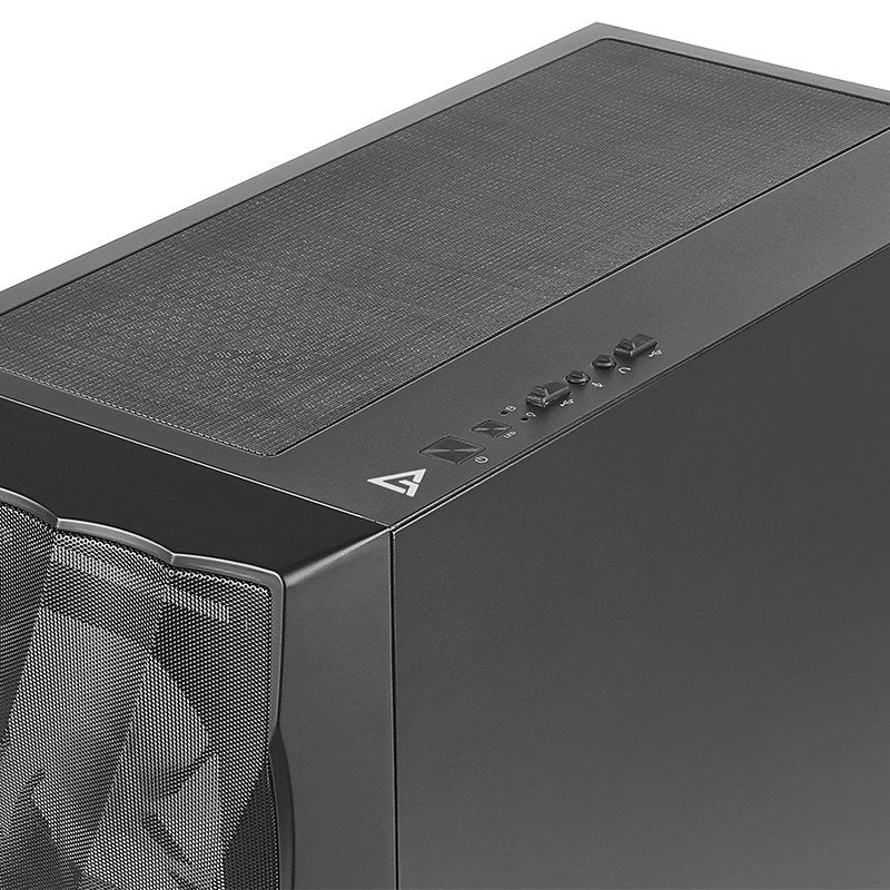 Antec DF700 FLUX Mid Tower PC Case - Mesh Front Panel, Tempered Glass, 3x ARGB Fans + 1x Rear Fan - Perfect for Gaming Rigs & High-Performance Builds