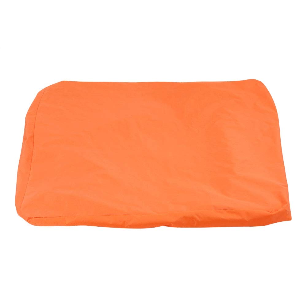 Waterproof Orange Bean Bag Cover for Swimming Pool Float & Relaxation - Soft, Durable YUANJS Floating Bean Bag Cover for Reading, Lounging, and Outdoor Use