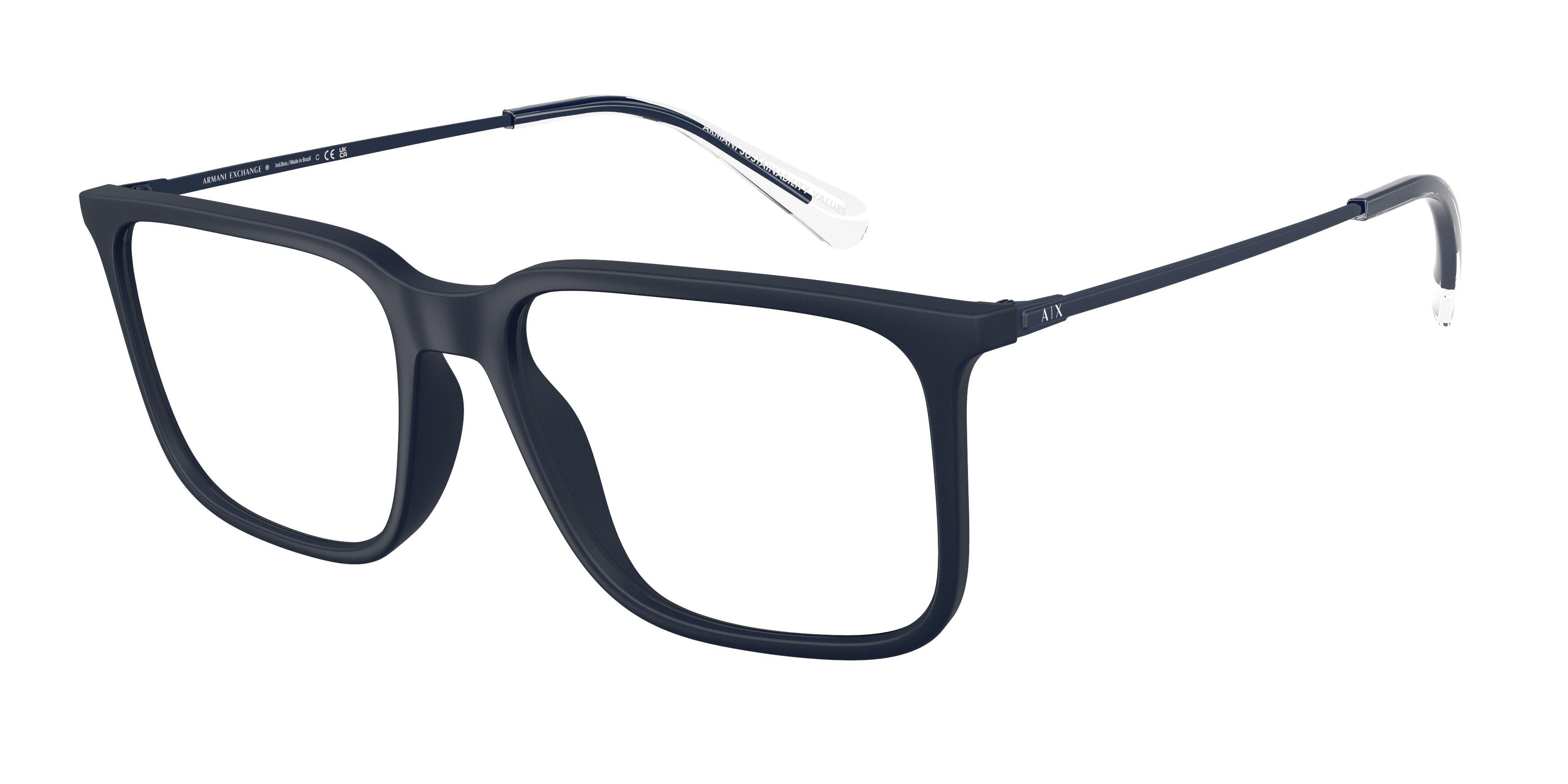Armani Exchange 3119F Stylish Eyeglasses for Men & Women - Trendy Designer Frames for Everyday Wear & Fashion Accessories