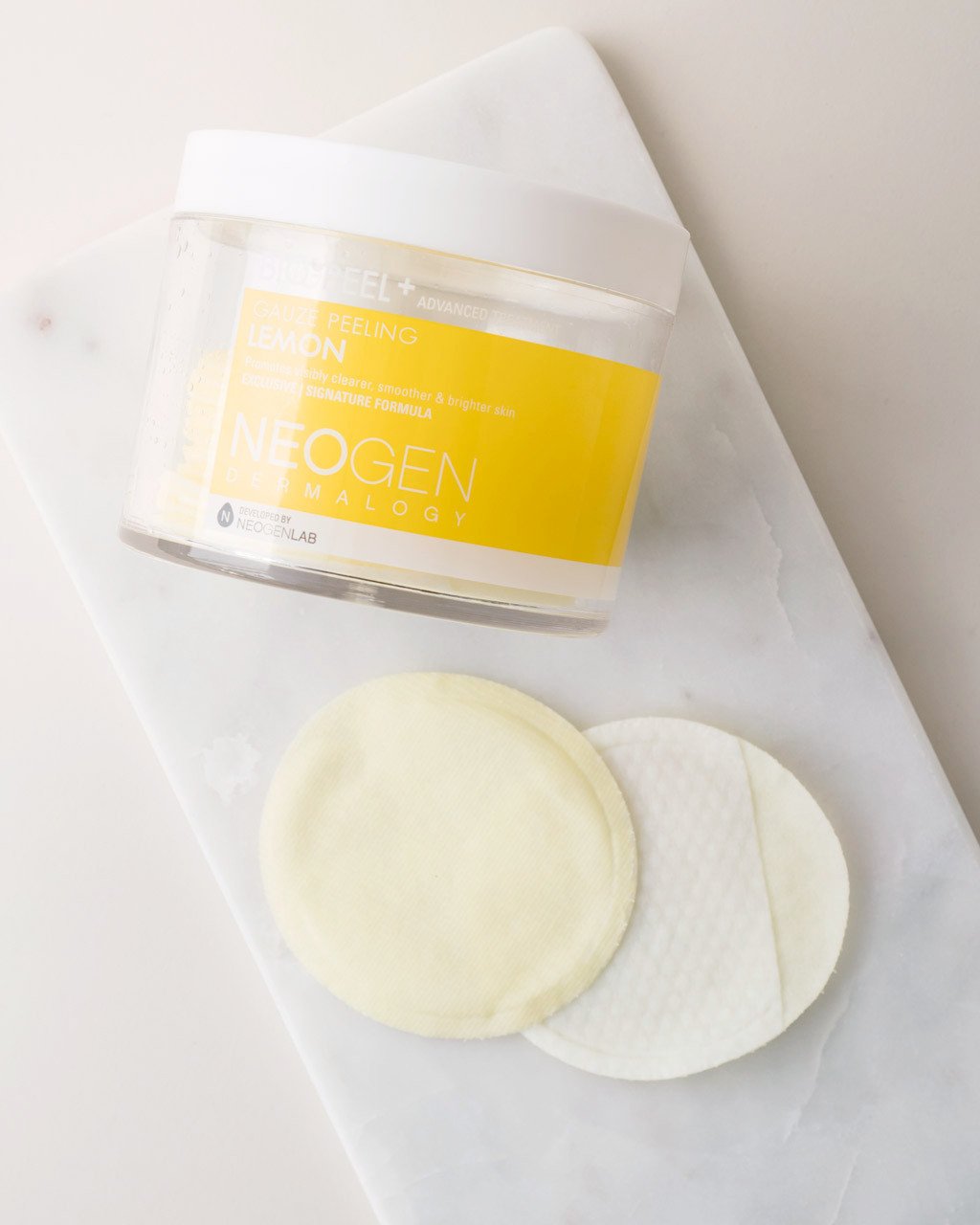Bio Peel Gauze Peeling Lemon - Exfoliating Facial Pads for Brightening & Smoothing Skin | At-Home Spa Treatment & Daily Skincare Routine