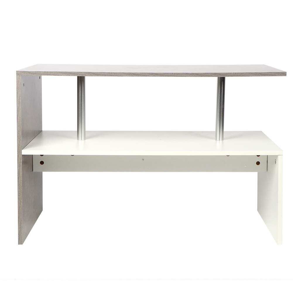 Nordic Style Sofa Side Coffee Table with Open Storage Shelf - Modern Living Room Furniture for Home Decor | Perfect for Small Spaces, Apartments & Coffee Lovers