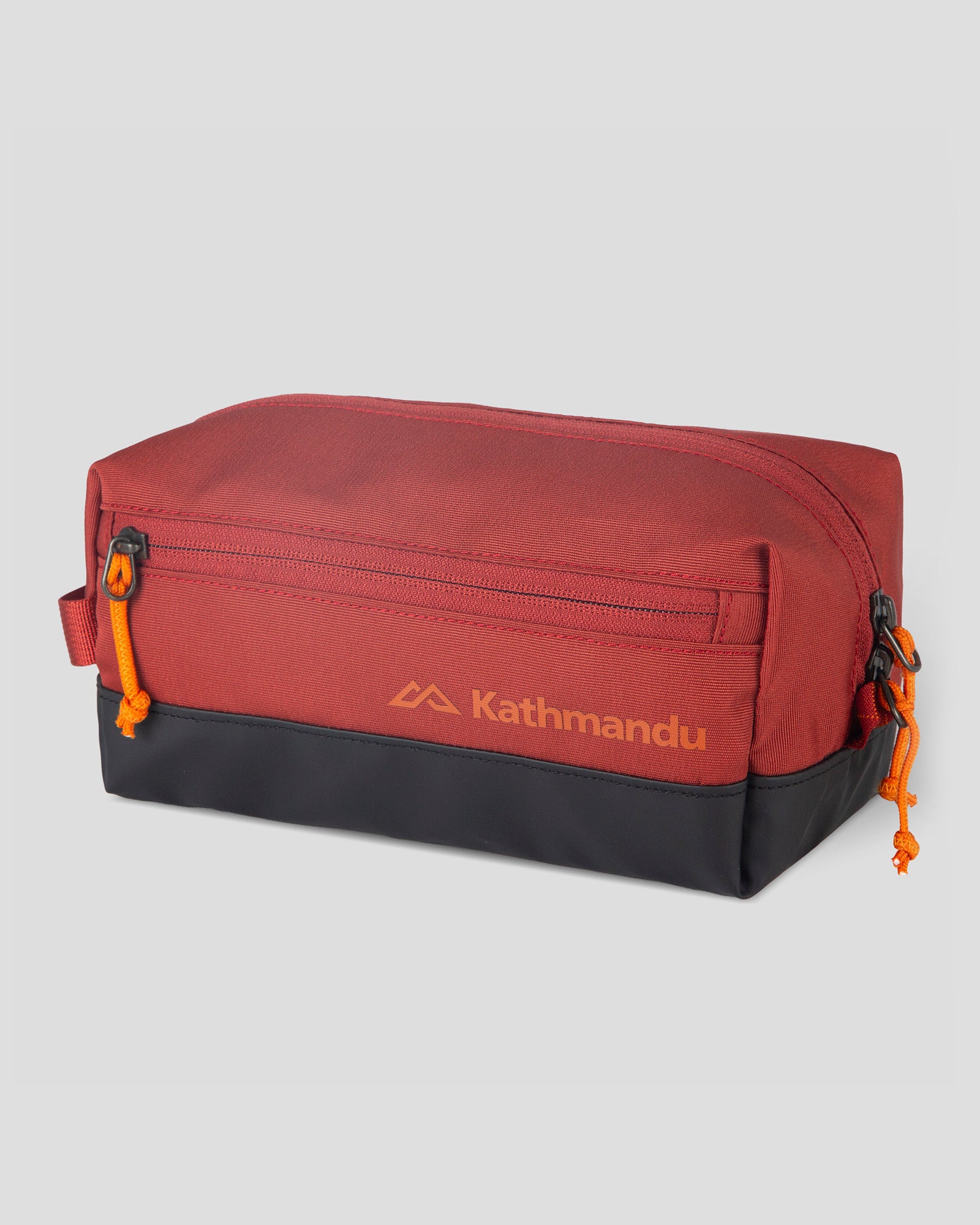 Premium Redwood Mono Toiletry Kit Bag - Waterproof Travel Cosmetic Organizer for Men & Women - Perfect for Gym, Camping, Business Trips & Vacation Essentials