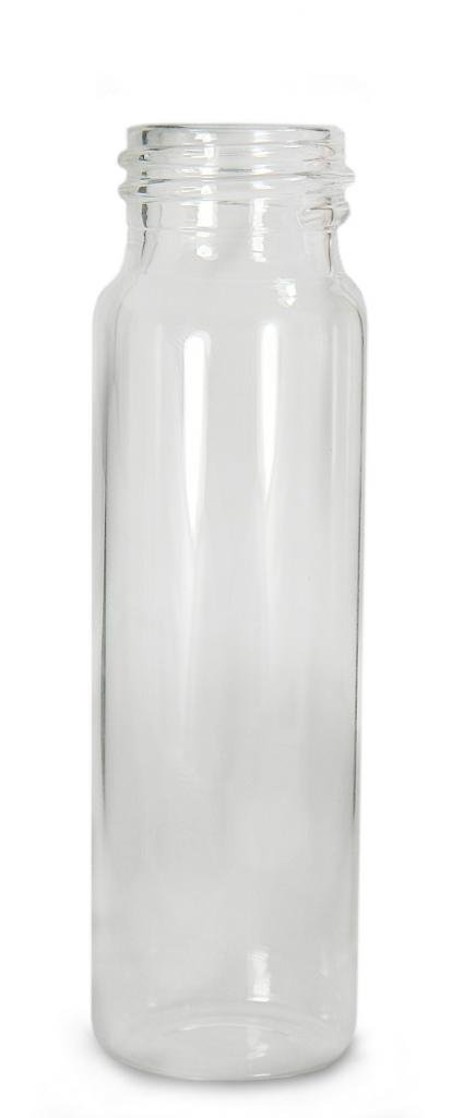Borosilicate Glass 3 Drams Screw Thread Sample Vials with 15-425 Neck Finish - Clear (Pack of 144) | Lab Storage, Scientific Specimen Collection & Chemical Sample Containers