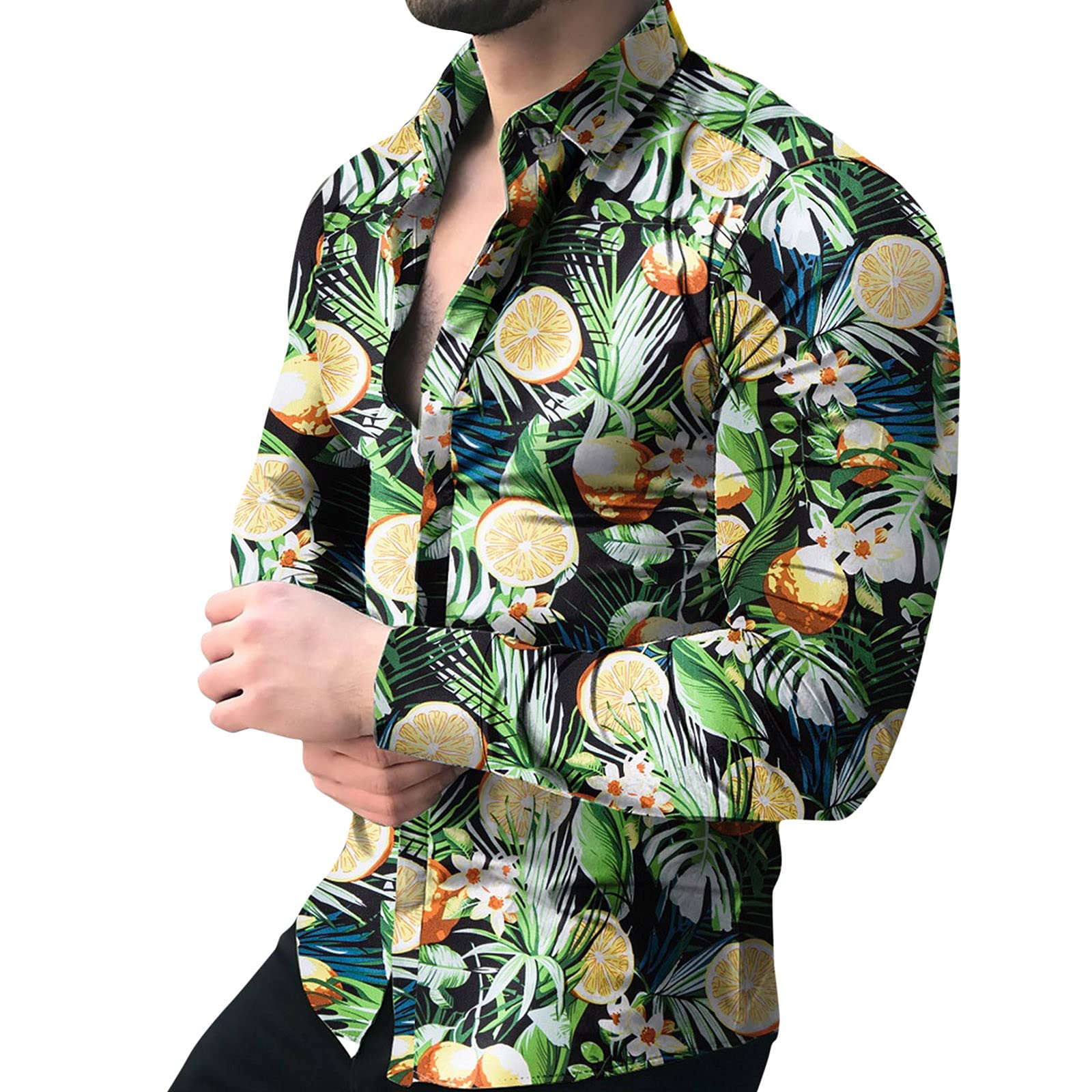 Premium Men's Button-Down Dress Shirts 2023 - Slim Fit Long Sleeve Formal Shirts & Turtleneck Thermal Tops | Office Wear, Business Casual & Winter Layering Essentials