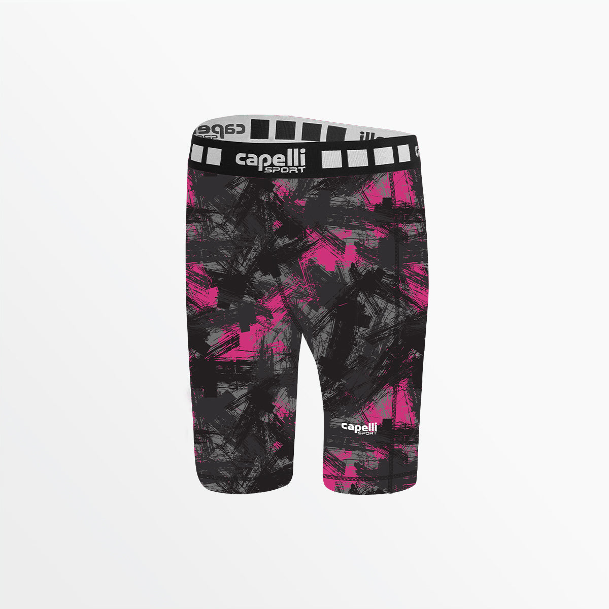 Girl's 3/4 Length Camouflage Print Biker Shorts - Comfortable Workout & Cycling Shorts for Active Girls - Perfect for Gym, Running, Yoga and Outdoor Sports