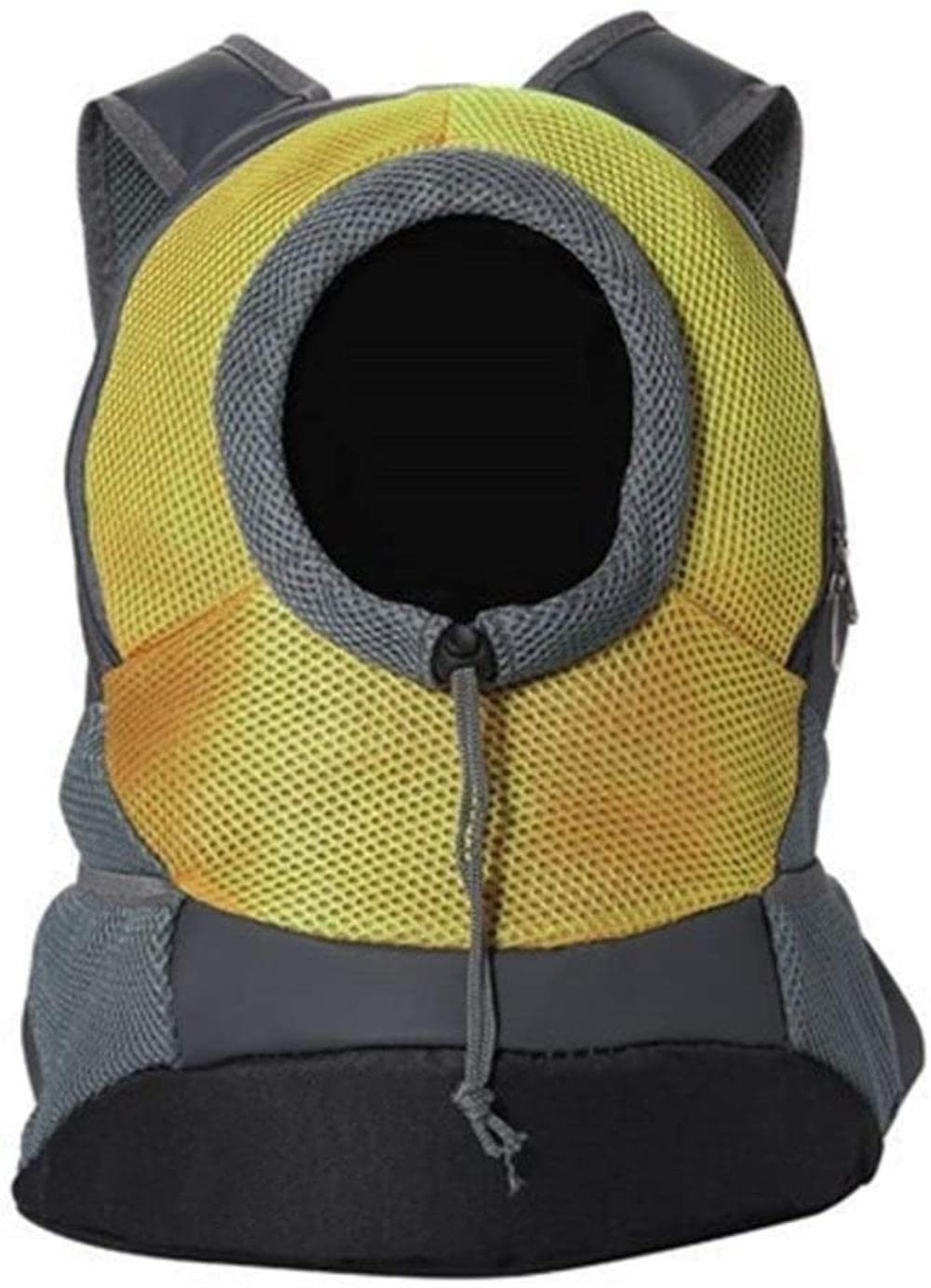 Premium Pet Travel Carrier Backpack - Breathable & Comfortable for Small to Medium Cats & Dogs (Yellow, 35x25x10cm) - Ideal for Outdoor Adventures, Air Travel & Daily Commutes