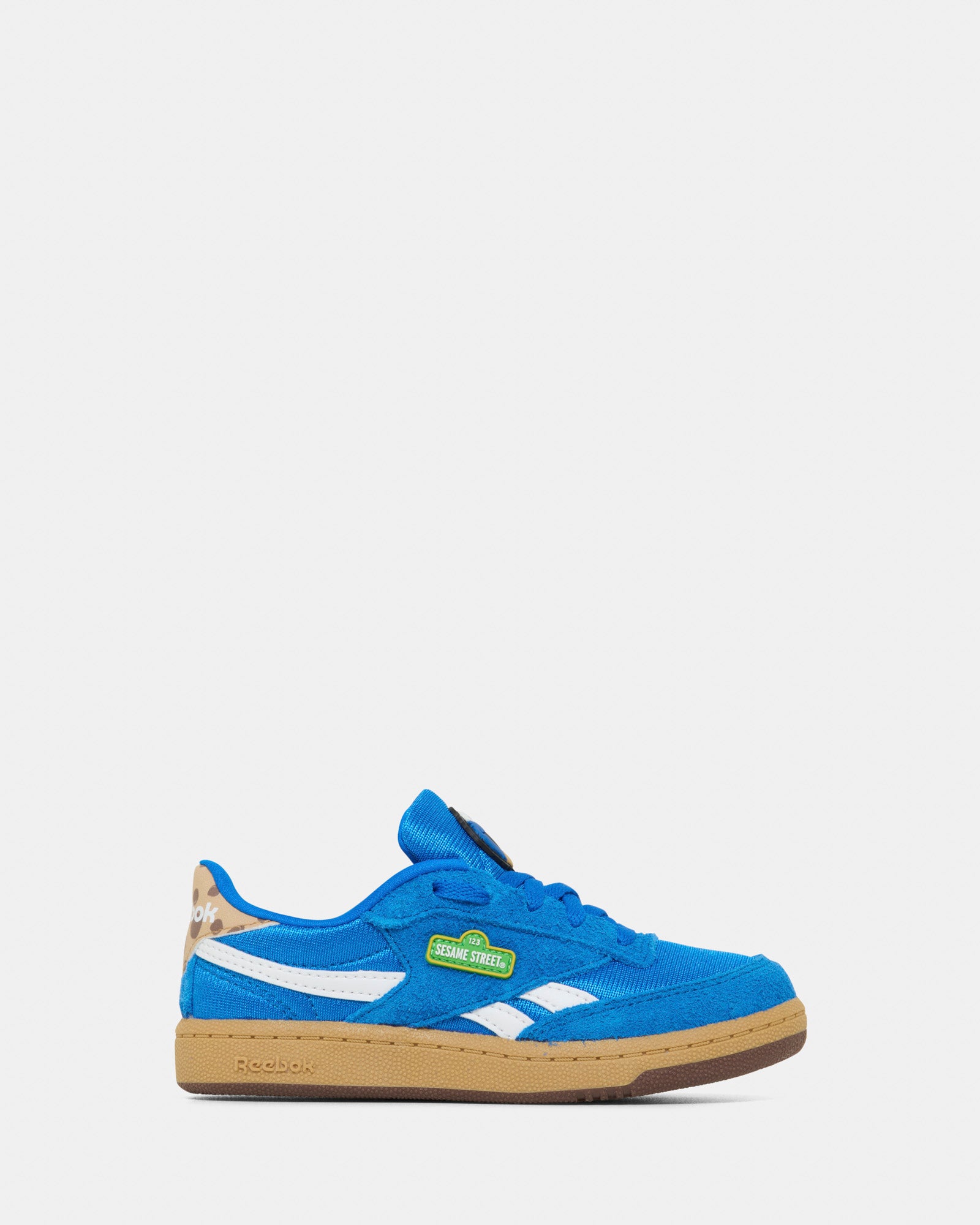Sesame Street Club C Revenge Sneakers - Blue/White/Blue Retro Style Shoes for Kids & Adults - Perfect for Casual Wear, School, and Everyday Outfits