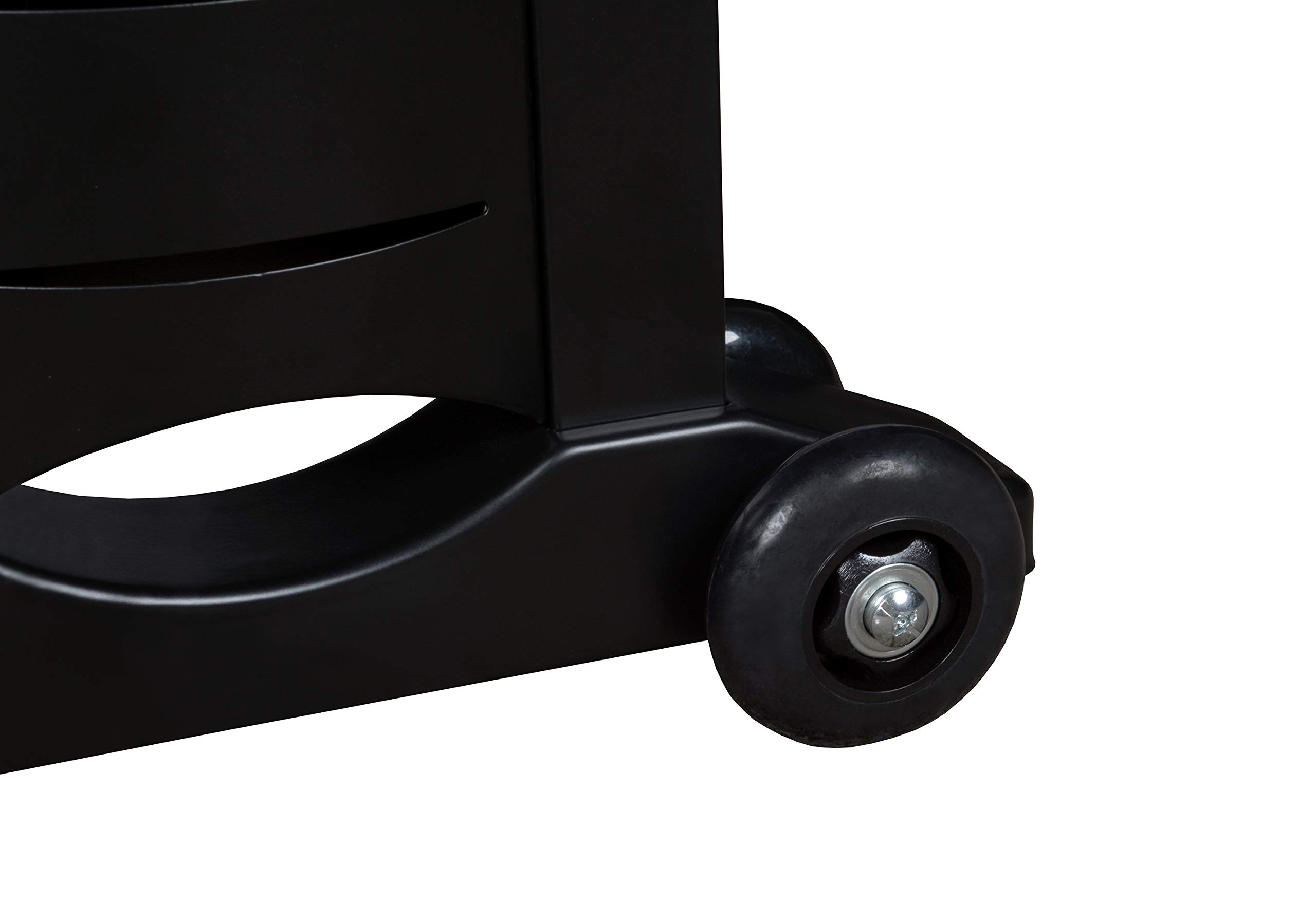 Black Regency Casters for Fusion Desks & Tables - Office & Home Use