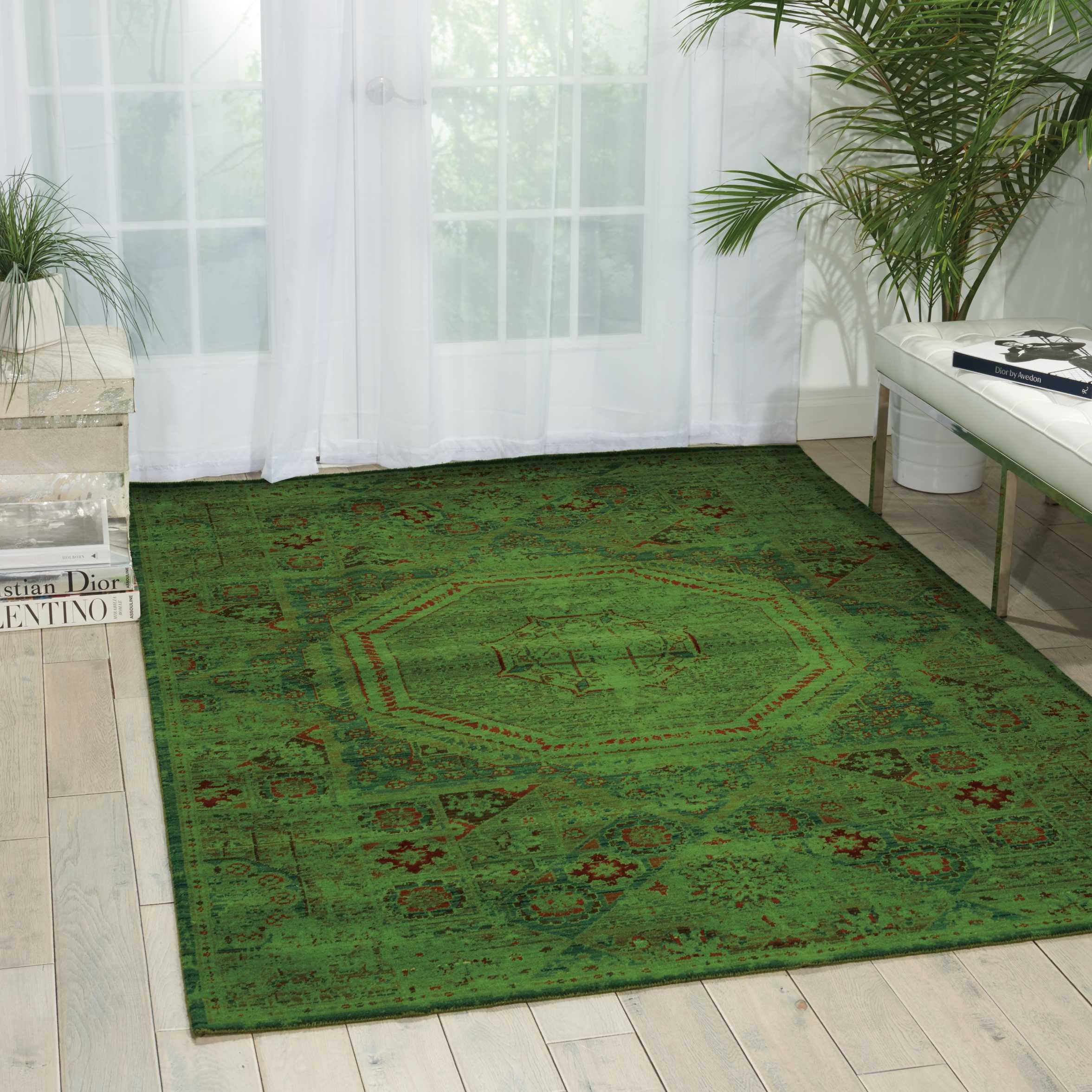 Nourison Timeless Persian Teal 5'6