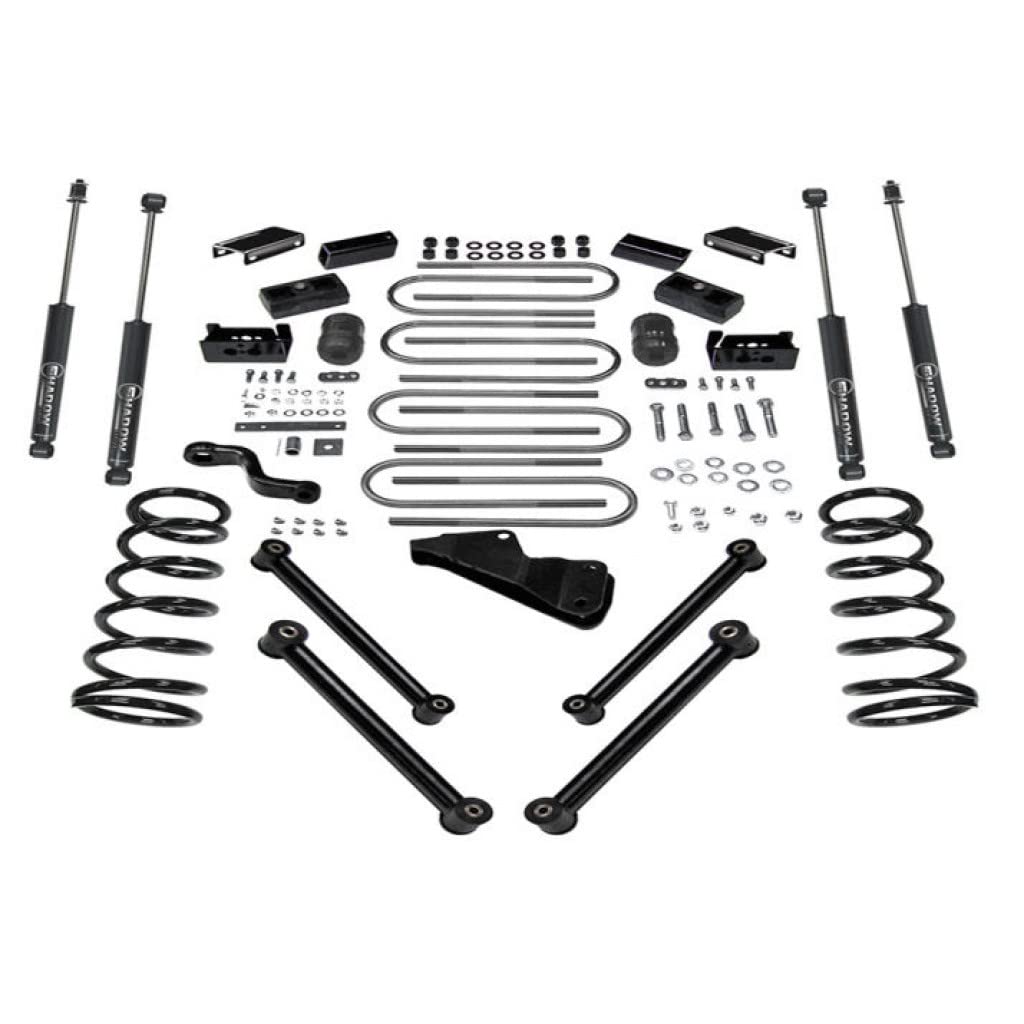 Superlift 4-Inch Lift Kit for 2011-2012 Ram 3500 4WD with Superlift Shocks (K965) | Off-Road Suspension Upgrade for Enhanced Performance & Towing