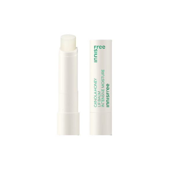 Innisfree Canola Honey Lip Balm for Dry Lips - Intensive Moisture & Nourishment - Natural Korean Lip Care for Chapped Lips - Perfect for Winter Skincare & Daily Hydration
