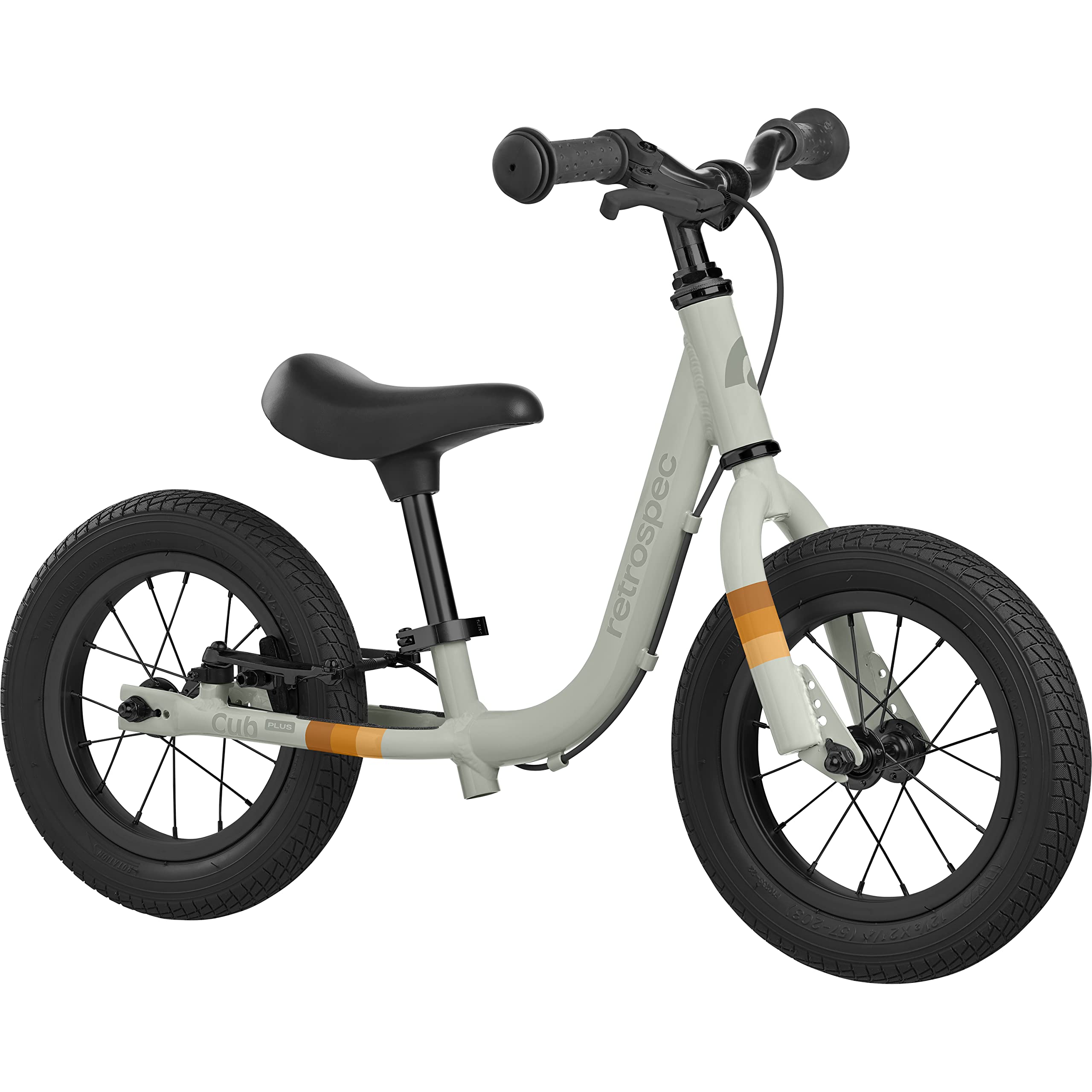 Retrospec Cub Plus No-Pedal Balance Bike for Toddlers 18 Months to 4 Years - Lightweight Aluminum Frame, Adjustable Seat & Handlebar, V-Brake - Perfect First Bike for Boys & Girls Learning to Ride (Indoor/Outdoor Play, Park Adventures, Backyard Fun)