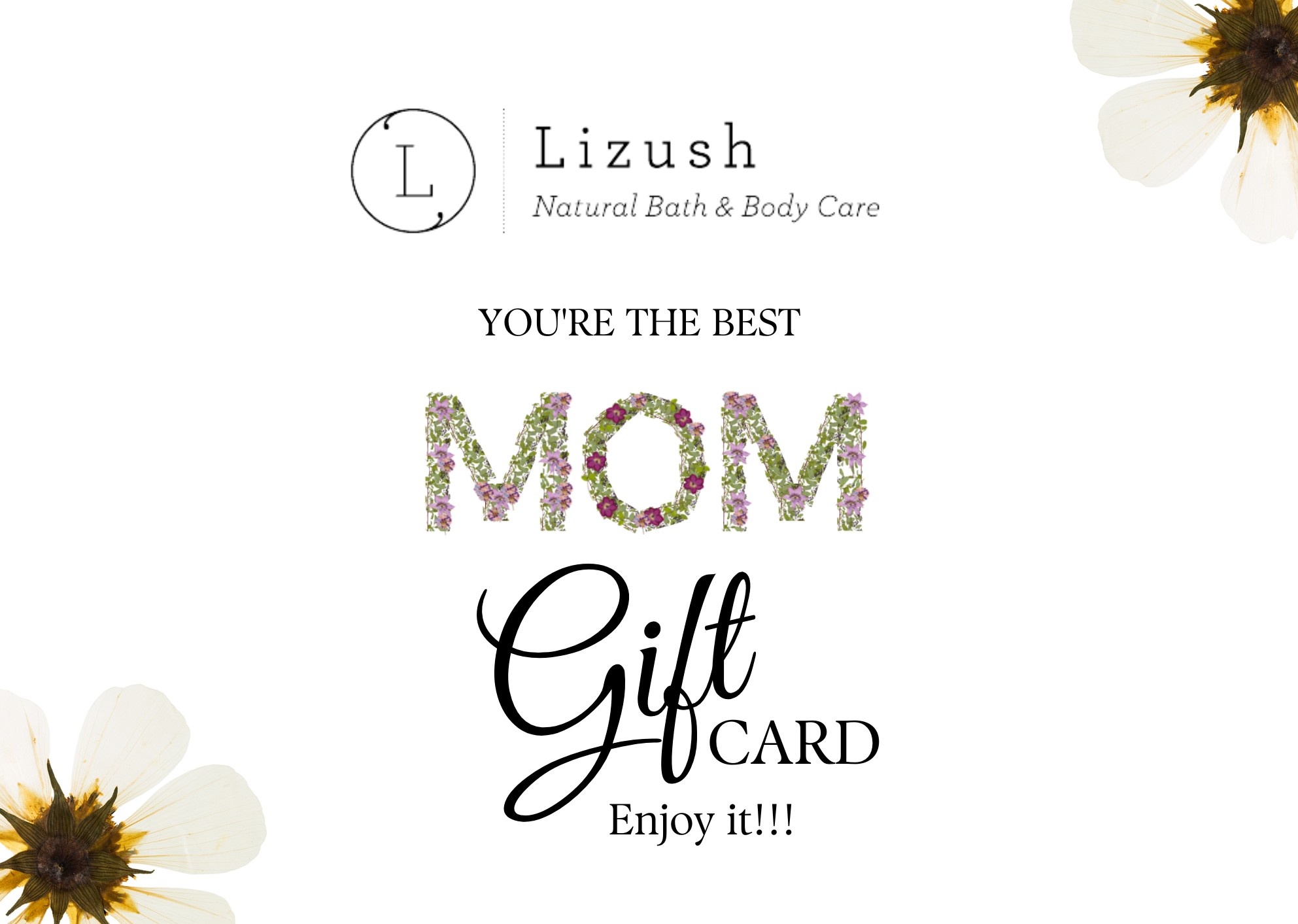 Electronic Gift Card - Perfect Digital Gift for Mother's Day | Send Instantly via Email for Birthdays, Holidays & Special Occasions